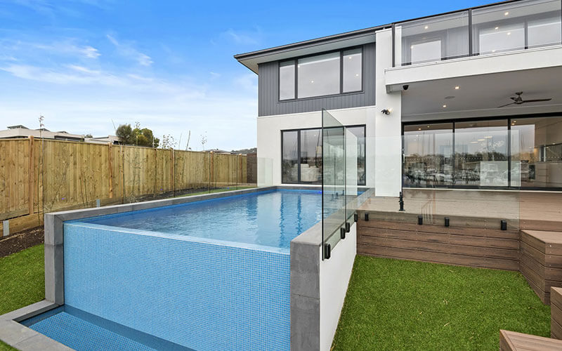 premium pool build safety beach