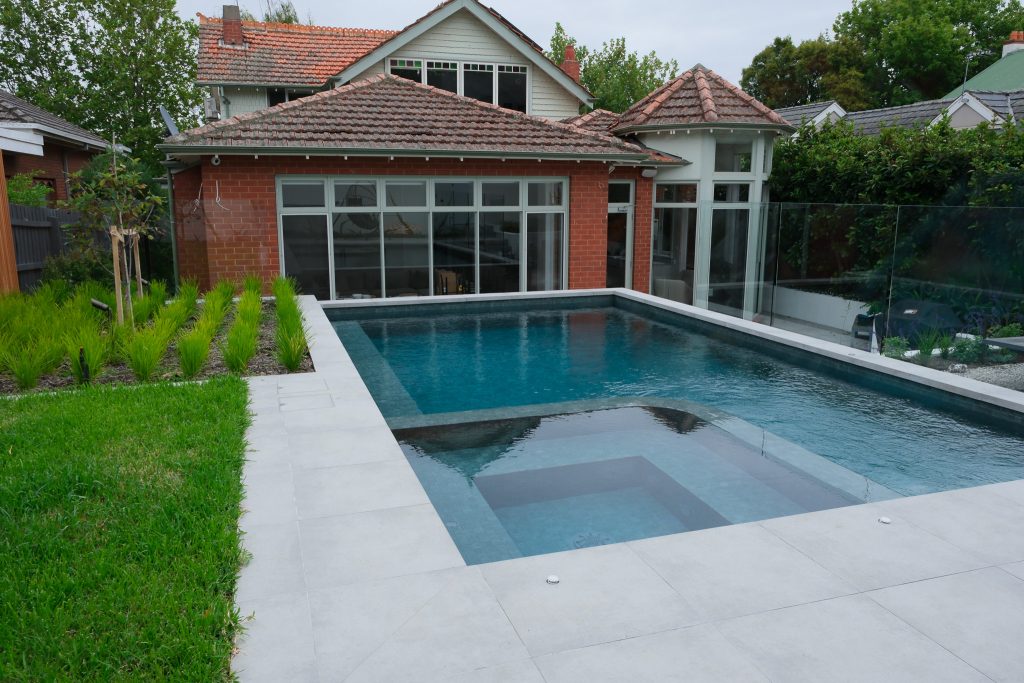 high-end concrete pools