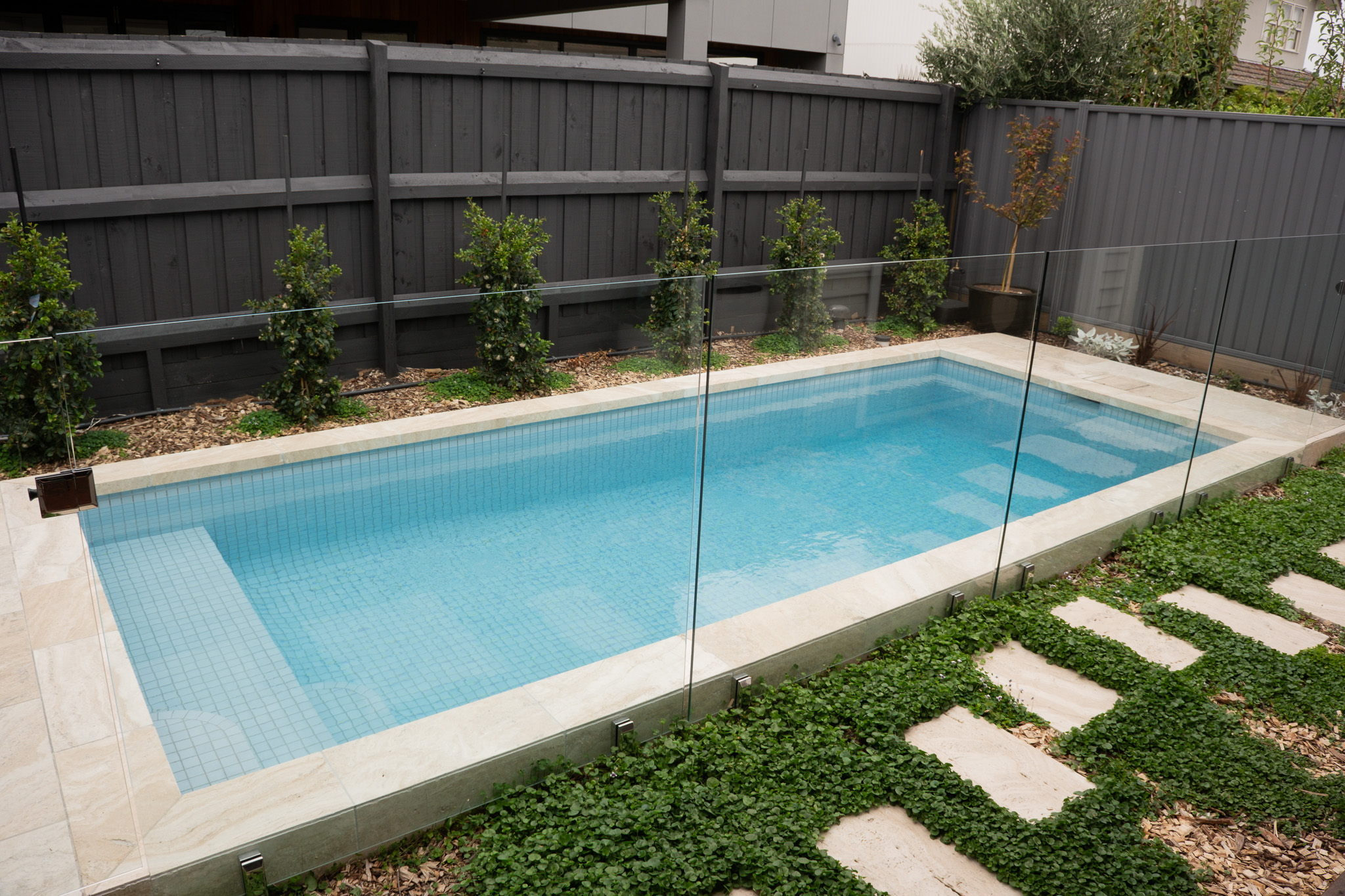 concrete pool
