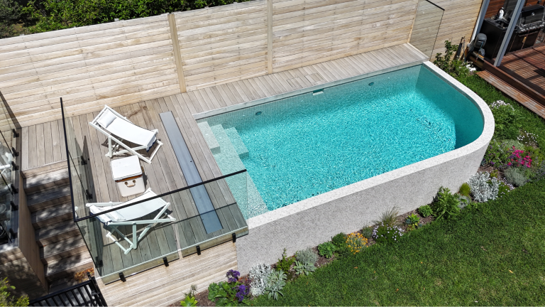 The Striking Pools Construction Timeline