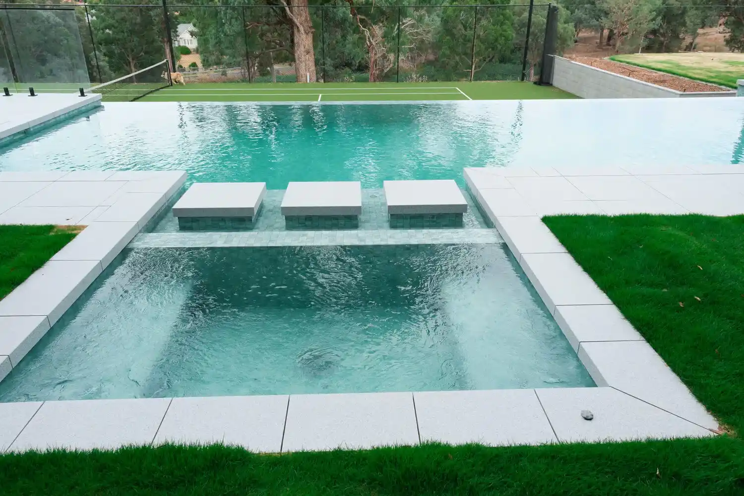 Plenty Above Ground Infinity Pool Striking Pool